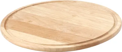 Obrázok produktu pre Continenta Pizzateller, Pizza Teller, Pizzabrett, Servierbrett, Holzbrett, Gummibaumholz, Ø 33 cm, 3207