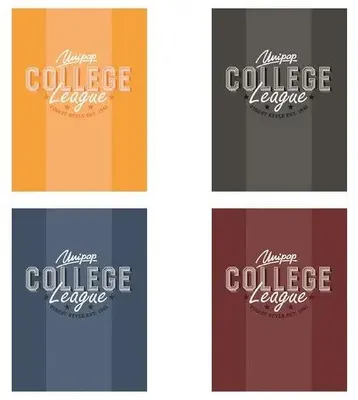 Produktbild von HEFT A4/60 # COLLEGE ELITE, laminiert, Soft-Touch-Oberfläche, 90g