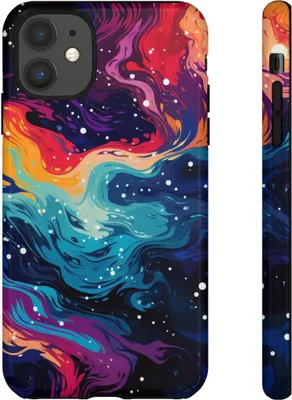Produktbild von Farbenfrohes Galaxie-Muster – Hülle Kompatibel mit iPhone 11