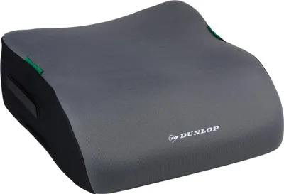Produktbild von Dunlop Sitzerhöhung Auto Kinder Grau Sitzerhöhung ECE R129 - Ergonomischer Kindersitz Ab 3 Jahre - Mit Waschbarem Bezug