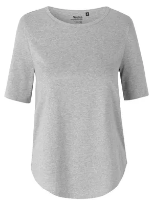 Image de Neutre - T-shirt à manches courtes pour femmes LT3792 (S) (gris)