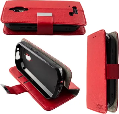Obrázok produktu pre caseroxx puzdro na mobilný telefón kompatibilné s Unihertz Atom L / XL Wallet Case v cervená