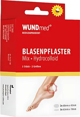 Obrázek produktu pro WUNDmed náplasti na puchýře směs 5