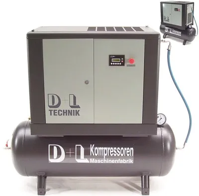 Produktbild von Schraubenkompressor Schraubenverdichter 2100/10/270 15kW Kompressor 2100L 10 bar