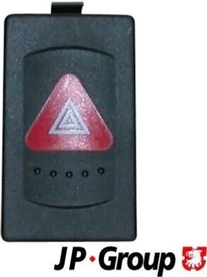 Produktbild von JP GROUP Warnblinkschalter 1196300700 für VW PASSAT Variant (3B6) PASSAT Variant (3B5) PASSAT (3B3) PASSAT (3B2)