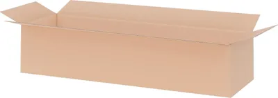 Produktbild von verpacking 5 Faltkartons 1000 x 250 x 250 mm Braun (Außenmaß 1005 x 255 x 260 mm) KK 201 2-wellig Versandkarton für mittelgroße Waren DHL Paket DPD GLS Hermes Kartons