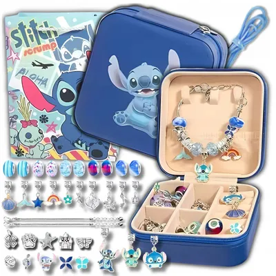 Image de Lilo Stitch Kit De Perles Pour La Fabrication De Bracelets Et De Charms