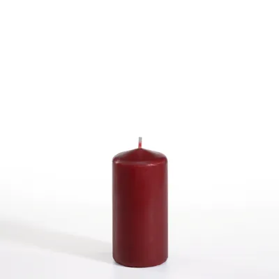 Produktbild von Stumpenkerze Ø 50 mm · 100 mm bordeaux