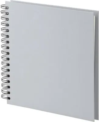 Produktbild von RÖSSLER Spiralalbum S.O.H.O. Wire O steingrau 23x23cm