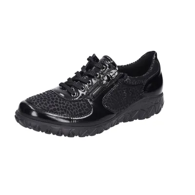 Produktbild von Waldläufer Damen Schnürschuhe Havy 12163-5, 12163-5.5, 12163-6, 12163-6.5, 12163-7, 12163-7.5, 12163-8, 12163-8.5, 12163-9 WDL-H89001-221 schwarz 9