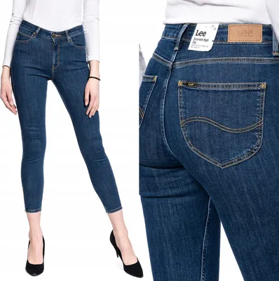 Produktbild von LEE, Damen Jeanshose, Skinny fit, SCARLETT HIGH, W28 L33, Blau, Jeans, baggyjeans, buggy