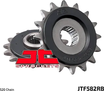 Produktbild von Jt Vorderes Ritzel 443 16 Mit Gummi Für Yamaha Xj 600 Diversion '92-'03 (44316Jtrb) (Kette 520)