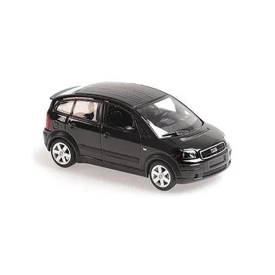 Produktbild von Maxichamps 940019001 Audi A2 schwarz metallic 2000 Maßstab 1:43 Modellauto