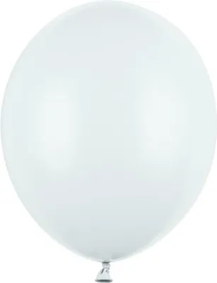 Obrázek produktu pro Silné balónky 30 cm, pastelová světle mlhavě modrá (1 balení / 50 kusů)