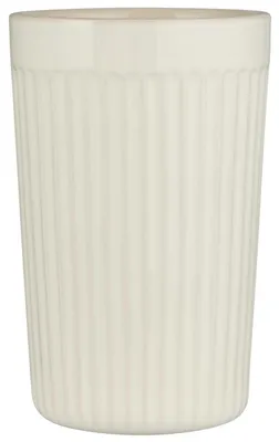 Productafbeelding van Cafe Latte beker, muntgroen, botercrème, crèmekleurig, 375 ml, steengoed, Ib Laursen