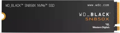 Productafbeelding van WD_BLACK SN850X WDS800T2X0E-00CDD0 - SSD - Versleuteld - 8 TB - Intern - M.2 2280 - PCIe 4.0 x4 (NVMe) - TCG Opal Encryption 2.01