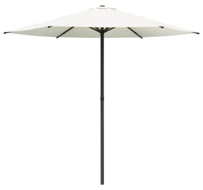 Obrázok produktu pre Záhradný slnečník 230 x 230 cm Polyester Obdĺžnikový Krémová