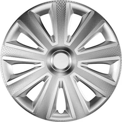 Produktbild von Z480506 Radkappen Radzierblenden SATZ (4Stück) 15 Zoll Aviator carbon silber