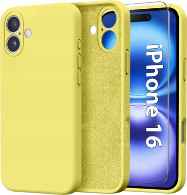 Immagine prodotto di Custodia per Apple iPhone 16 CASE Silicone ELASTICO + Vetro PROTETTIVO 9H