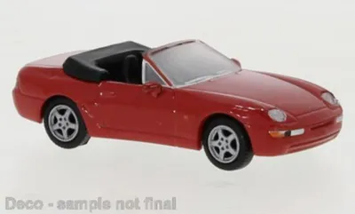 Produktbild von PCX Premium Classics PKW Porsche 968 Cabriolet, rot, 1991 870180