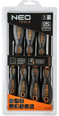 Immagine prodotto di NEO TOOLS Set di cacciaviti, 7 pezzi.