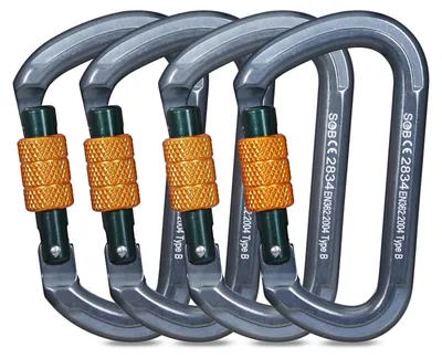Produktbild von Robuster Aluminium-Kletterkarabiner