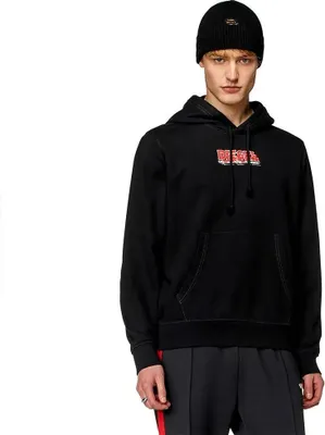 Produktbild von Diesel Ginn K37 Kapuzenpullover Schwarz S Herren Schwarz S