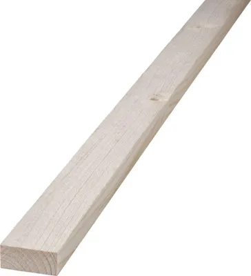 Produktbild von UK-Latte Fichte Tanne 1/2-seitig gehobelt 200 cm 40 x 18 mm