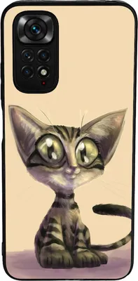 Produktbild von TPU Silikon Hülle für Xiaomi Redmi Note 11 / 11S Handy Cover Case Schutzhülle Handyhülle Bumper MOTIV 86 Katze