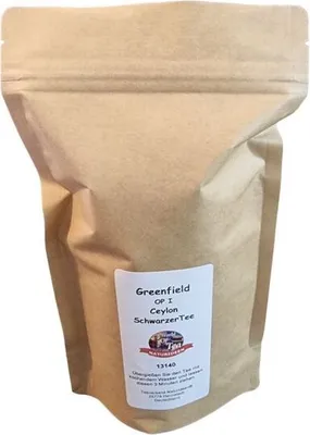 Produktbild von Greenfield OP I Ceylon Schwarzer Tee Naturideen® 100g