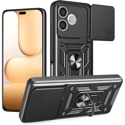 Produktbild von Techsuit - CamShield Series Hülle für Honor 600 Lite – schwarz