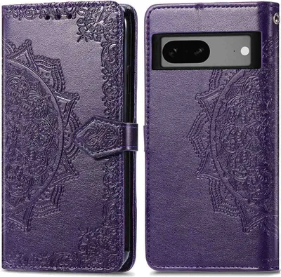 Produktbild von imoshion Mandala Klapphülle Google Pixel 7a - Violett