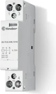 Produktbild von 22.72.0.024.1310 Installationsschütz 2 Schließer 24V AC/D (227200241310)