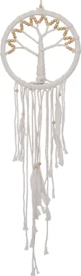 Produktbild von Traumfänger `Tree of Life` in 2 Größen - Natur, Weiß, Größe: Groß (32*32*1 cm)