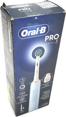 Image de Brosse à dents Pro 3 3000 Cross Action Blue JAS22