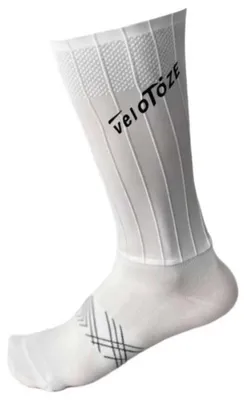 Produktbild von Velotoze Aero Pro Socken Weiß EU 43-47 Weiß EU 43-47