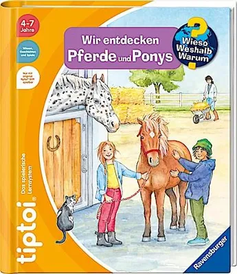 Immagine prodotto di tiptoi® Wieso? Weshalb? Warum? 13: tiptoi® Il mondo dei cavalli e dei pony