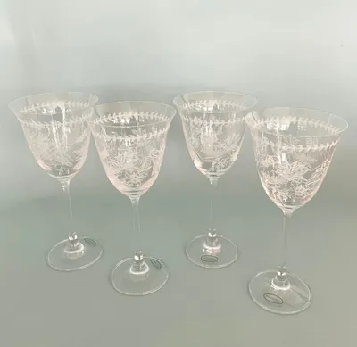 Produktbild von Portmeirion Botanic Garden 4-teiliges Weinglas Set