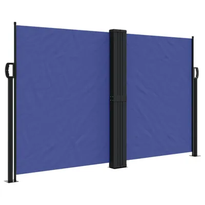 Obrázek produktu pro vidaXL Boční výsuvná markýza modrá 140x600 cm