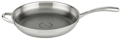Produktbild von ELO Bratpfanne 32cm Relief Evolution mit Gegengriff, Farbe:Edelstahl