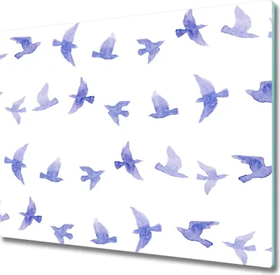 Immagine prodotto di Piastra in vetro per piano cottura, 60x52 cm. Protezione antischizzi, piano di lavoro in vetro, tagliere