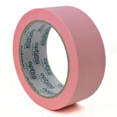 Produktbild von Optima Malerkrepp Rosa 38mm x 50m Stark Schützend