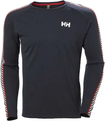 Produktbild von Helly Hansen Lifa Active Stripe Crew Langarm-baselayer Schwarz 2XL Herren Schwarz 2XL