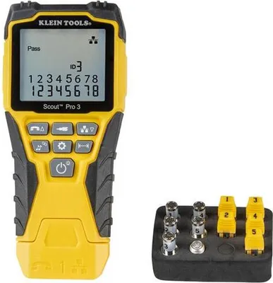 Zdjęcie produktu dla KLEIN TOOLS VDV Scout Pro 3 Tester Kit Lan tester