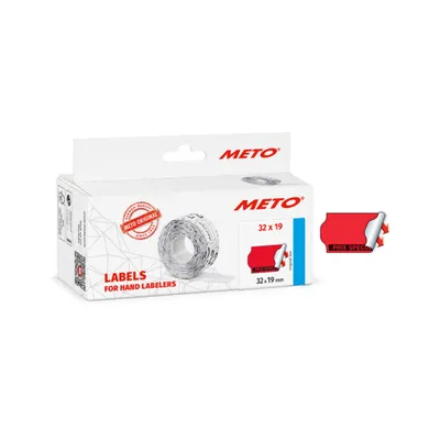 Produktbild von METO Vordruck-Etiketten für Preisauszeichner, 32 x 19 mm