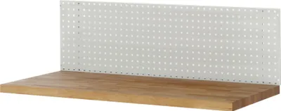 Produktbild von Rau Lochplatte zur Werkbankmontage, B3000(2x1500)xT15xH450 mm