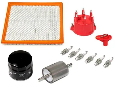 Produktbild von Inspektionspaket Ölfilter Benzinfilter Zündkerzen Jeep Grand Cherokee ZJ 92-96