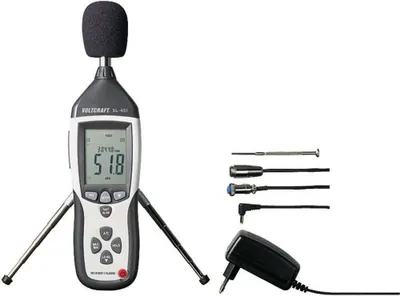 Produktbild von VOLTCRAFT Schallpegel-Messgerät SL-451 30 - 130 dB 31.5 Hz - 8 kHz USB