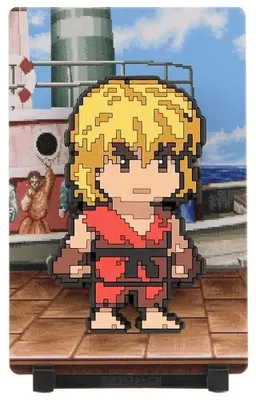 Produktbild von Street Fighter 2 FiGGYZ Magnet-Sammelfigur Ken 11 cm