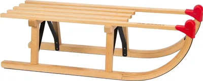 Obrázek produktu pro Sanki drewniane NIJDAM Davos 90kg 100cm